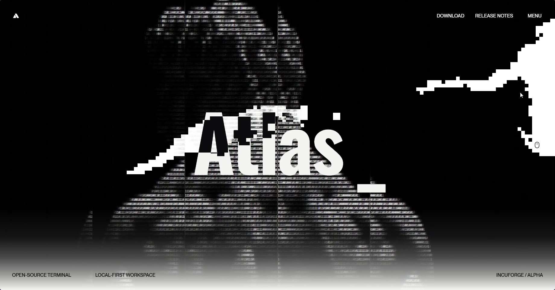 Atlas terminal workspace preview